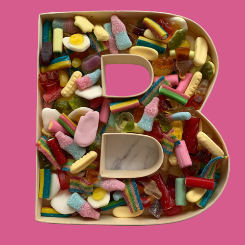 Sweet Filled Letter - B