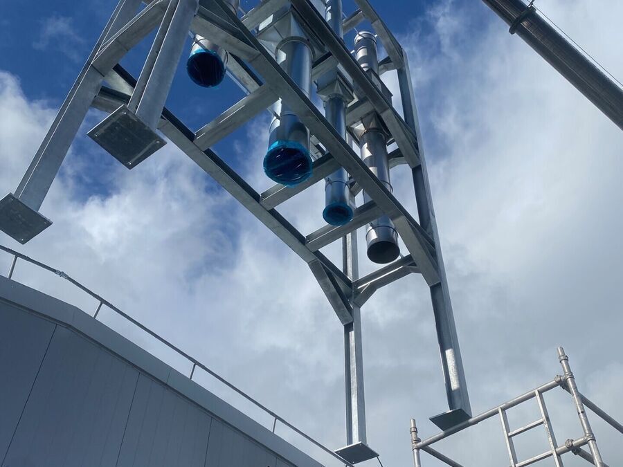 Duct Supporting Frame