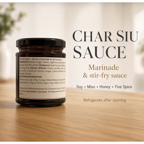 Char Siu Sauce | Marinade & Stir-Fry Sauce | Welovemanfood 175g