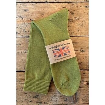 Bradford Sock Co - Thin Wool Green