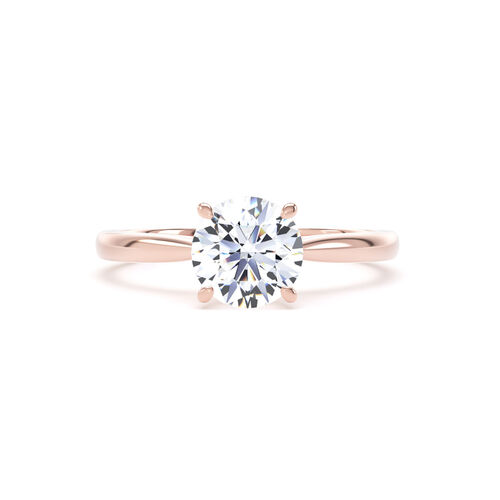 Round brilliant classic diamond solitaire