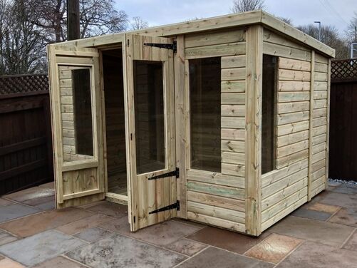 #SHP058 10x8 Pent Summer House