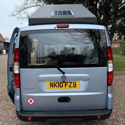 2010 Fiat Doblo 1368cc Micro Camper Van Urban Campers 2 Berth