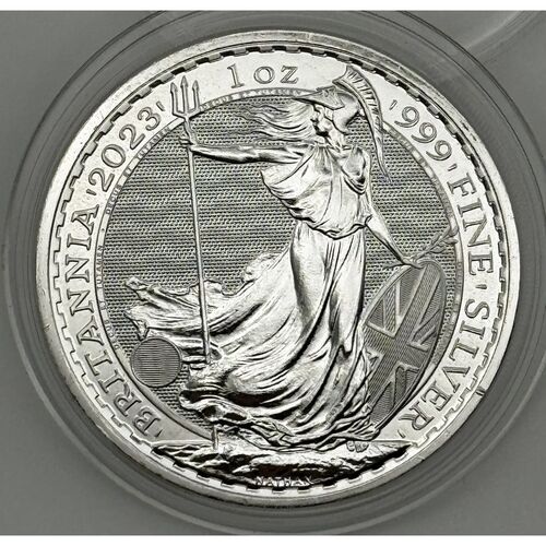 2023 silver once Britannia coin
