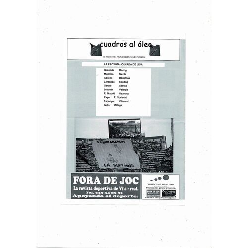 Villarreal v Manchester City Champions League Football Programme 2011/12 + 2 Souvenir Magazines