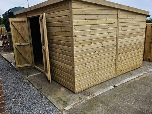 14x10 Pent Storage Shed