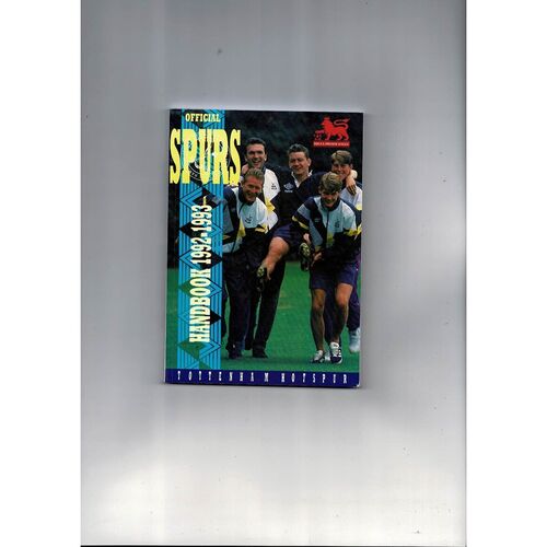 Tottenham Hotspur Football Handbook 1992/93