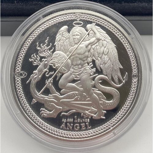 Beautiful 1oz Pure Silver Angel