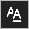Text Options Icon