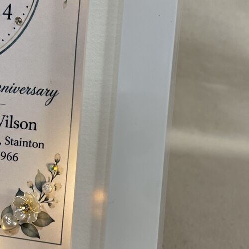 Time Stood Still – Personalised Wedding & Anniversary Frame