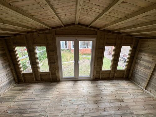 #PVC101 18x10 Apex Summer House