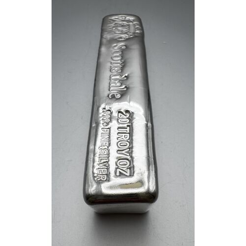 Scottsdale 20 ounce fine silver Kit Kat bar