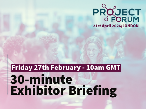 30-minute Exhibitor Briefing (Project Forum)