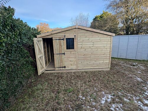 12x10 Apex Shed Workshop