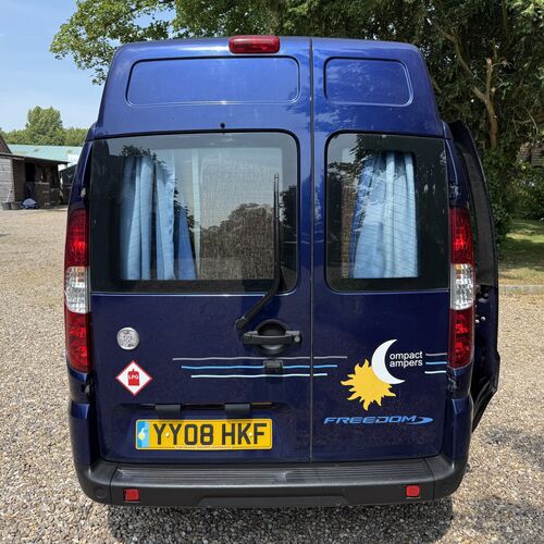 2008 Fiat Doblo 1.9 MJet Camper Van 2 Berth - Freedom Campers