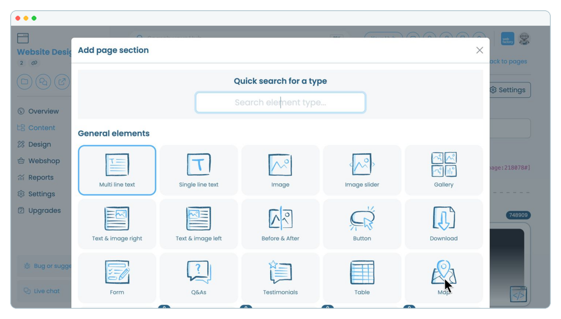 How to add a map to a website page | Webfactory Support | Webfactory