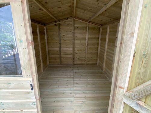 #A065 10x8 Apex Shed