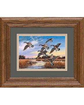 In at Dusk (Geese) by American Artist Maass