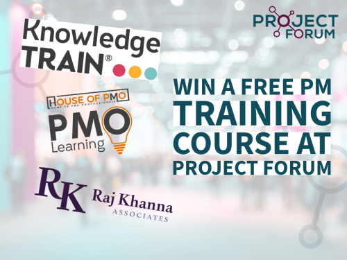 Win a Free PM Training Course at Project Forum
