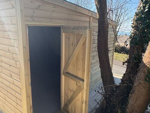 20x12 Pent Shed Garage