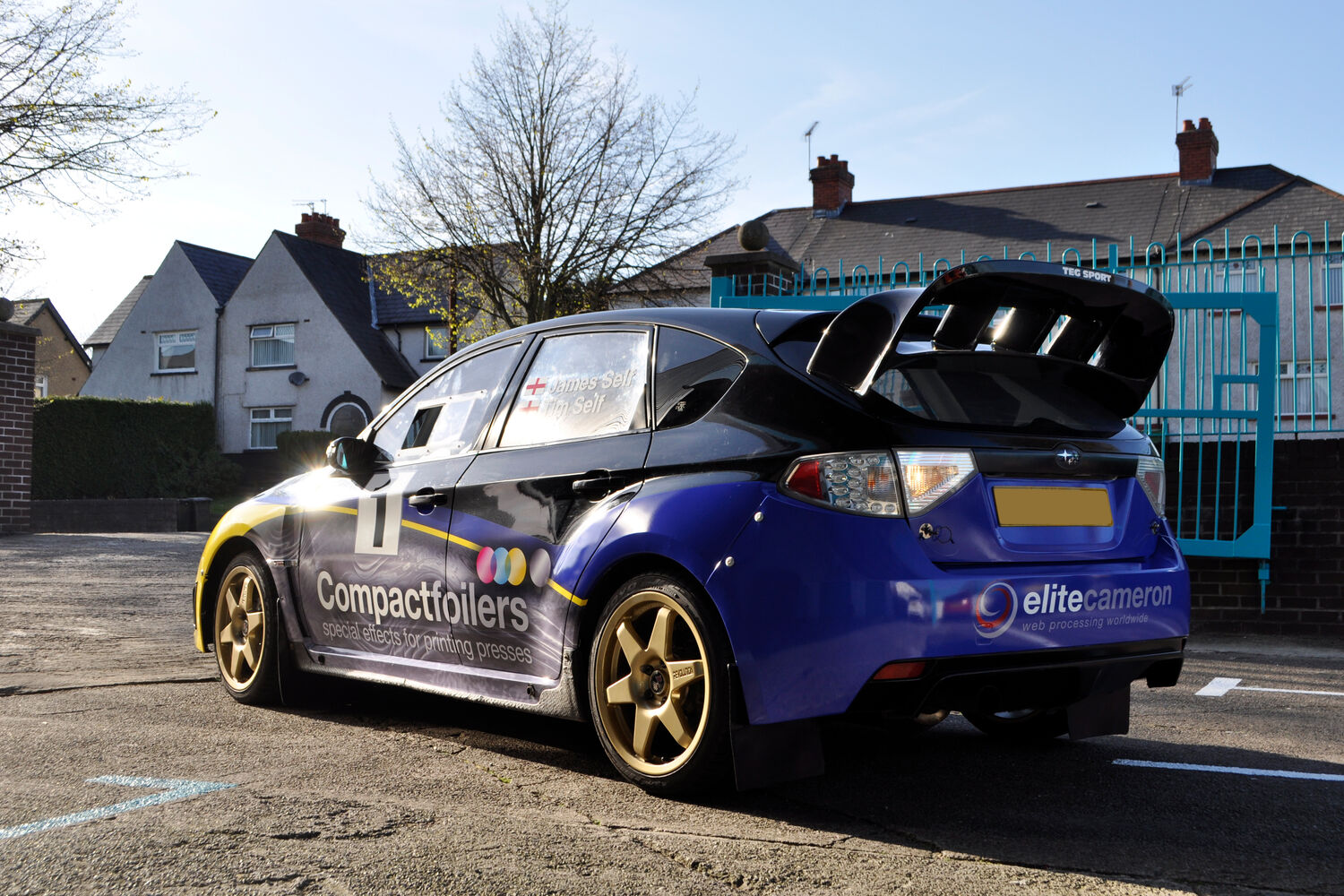TS Converting Equipment Ltd - Subaru Impreza B13 Rally Car