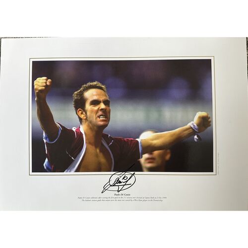 Paolo Di Canio Signed Photo