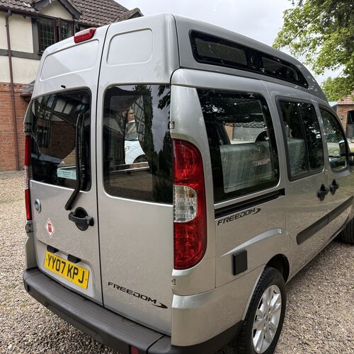 2007 (07)reg Fiat Doblo 1.4 Petrol Camper Van 65772 miles Motor Caravan