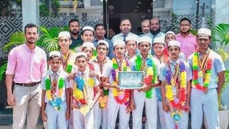 தேசிய மட்டத்துக்கு தெரிவான வீரர்கள் பாராட்டி கௌரவிப்பு  