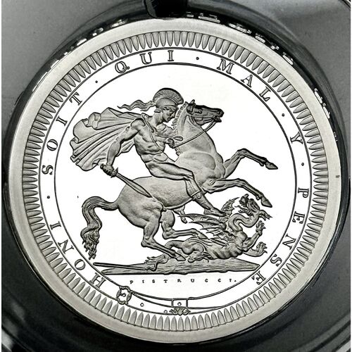 FDC 2024 St George & Dragon silver proof 2oz coin