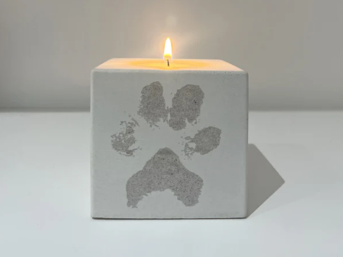 Personalised Chalk Candle Holder