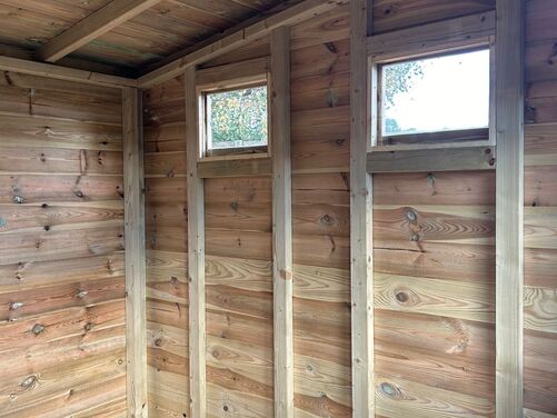 #PVC067 17x7 Pent Summer House Work Shop