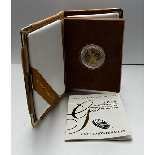 2016 Gold 1/4 Ounce Proof Eagle