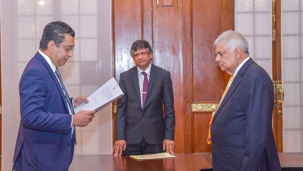 ஜனாதிபதி  சட்டத்தரணி   அலி சப்ரி பதவிப்பிரமாணம்