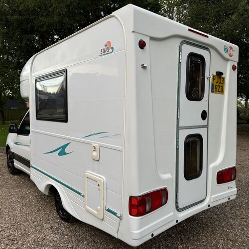 2003 Nu Venture Surf Citroen Berlingo 1.9D Camper Van Motorhome - 45470 miles