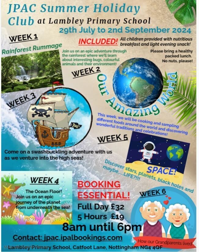 Lambley Parent's Notice Board