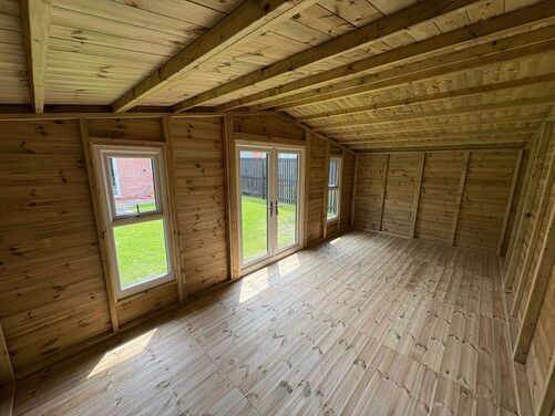 #PVC005 20x10 Apex Summer House