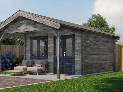 400cm x 400cm + 200cm Front Canopy