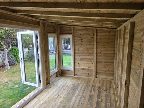 #PVC103 14x8 Pent Summer House