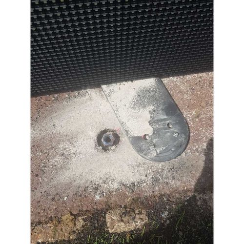 Permanent anchors for digital hoardings