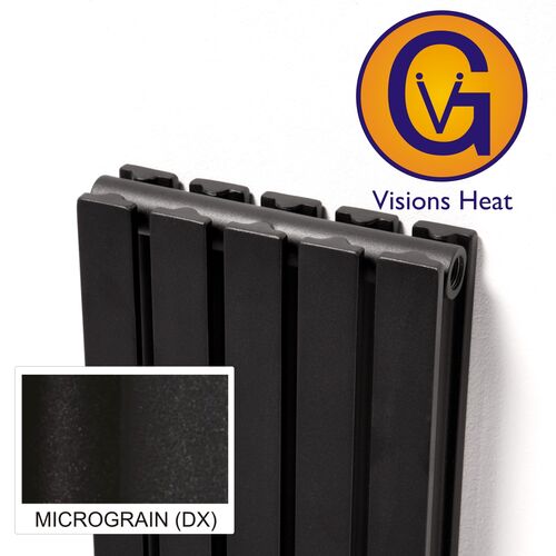 Ultraheat Linear Horizontal Black Metallic Range