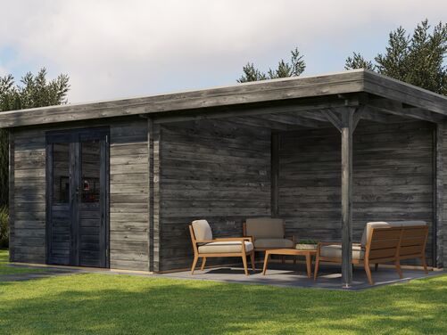 300cm x 300cm + 300cm Veranda