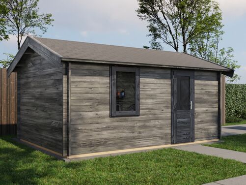 350cm x 500cm Garage