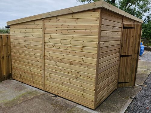 14x10 Pent Storage Shed