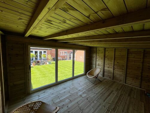 16x12 Pent Summer House