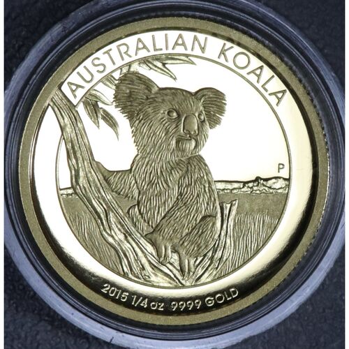 2015 gold proof 1/4 ounce Koala coin