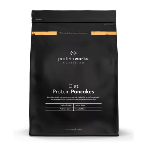 Protein Works Diet Protein Pancakes - Natural 1kg (25 Servings)