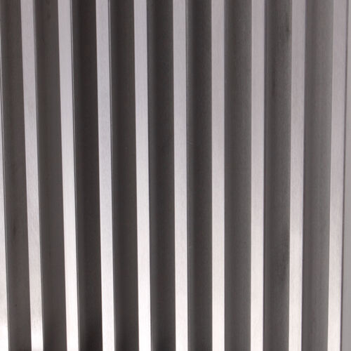 BRUSHED STEEL FINISH