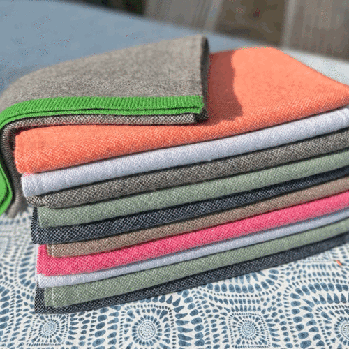 Cashmere jacquard scarf