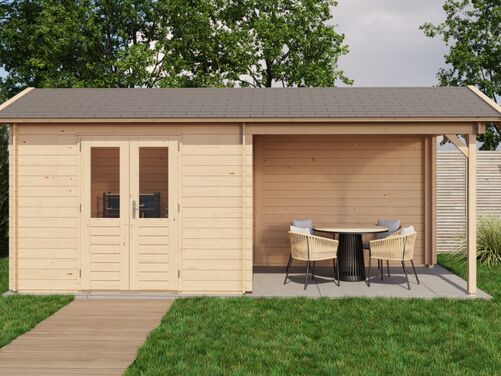 300cm x 250cm + 300cm Veranda