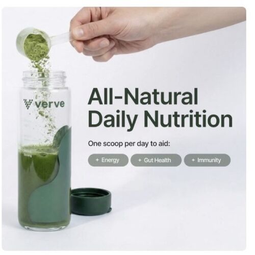 Verve Transparent Greens V40 Daily Greens Powder 195g (30 Servings)
